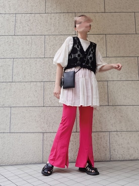 yuminyさん（レディース・162cm）の夏コーディネート