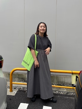 「CORNERS by KR（コーナーズバイケーアール）のアイテム」を使った、yuminyさん（レディース・163cm）の夏コーディネート
