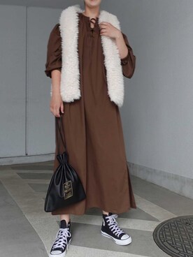 「corners」｜「アイテム（その他アウター）」を使った、yuminyさん（レディース・162cm）の夏コーディネート