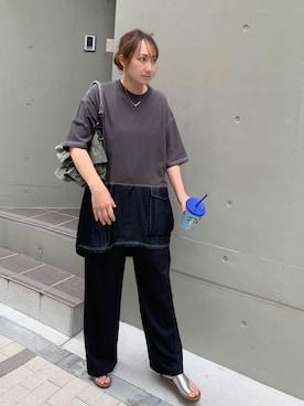 yuminyさん（レディース・162cm）の夏コーディネート