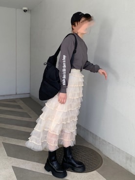 yuminyさん（レディース・162cm）の春コーディネート