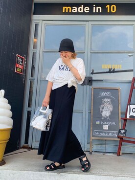 yuminyさん(レディース・162cm)の夏コーディネート