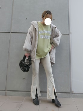 yuminyさん（レディース・162cm）の冬コーディネート