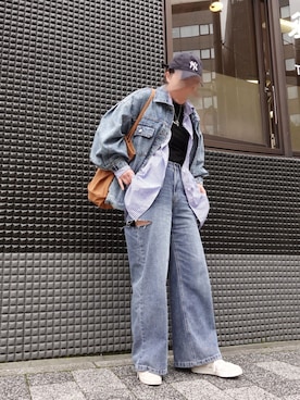 yuminyさん（レディース・162cm）の春コーディネート