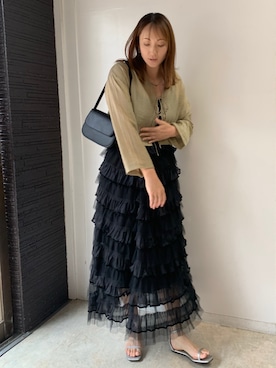 yuminyさん（レディース・162cm）の夏コーディネート