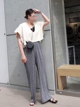 yuminyさん（レディース・162cm）の夏コーディネート