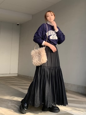 yuminyさん（レディース・162cm）の冬コーディネート