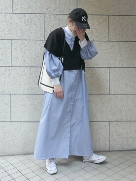 yuminyさん（レディース・162cm）の春コーディネート