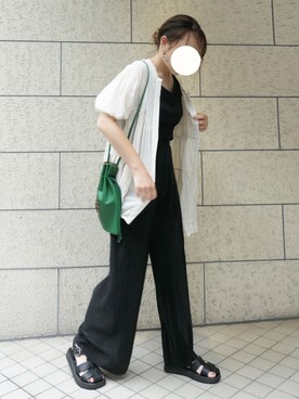 yuminyさん（レディース・162cm）の夏コーディネート