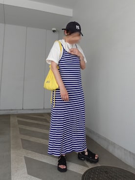 yuminyさん（レディース・162cm）の夏コーディネート