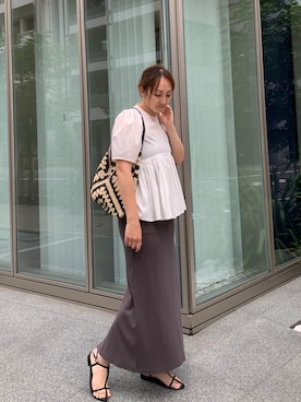 yuminyさん（レディース・162cm）の夏コーディネート