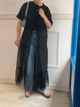 yuminyさん（レディース・162cm）の夏コーディネート