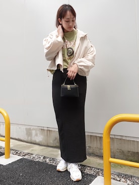 「CORNERS（コーナーズ）のアイテム（マウンテンパーカー）」を使った、yuminyさん（レディース・162cm）の秋コーディネート