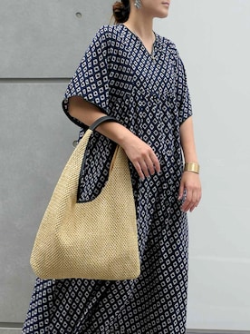 「CORNERS（コーナーズ）のアイテム（アクセサリー）」を使った、yuminyさん（レディース・162cm）の夏コーディネート