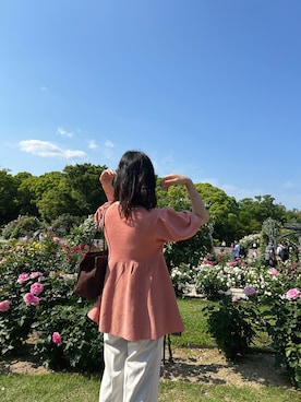 「mideal（マイディール）のアイテム」を使った、natsuさん（レディース・161cm）の秋コーディネート