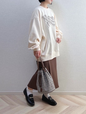 a o i *さんの（RETRO GIRL | レトロガール）を使ったコーディネート
