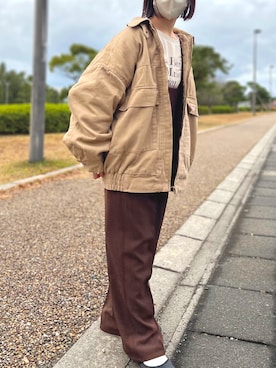 「Java（ジャバ）のアイテム」を使った、a o i *さん（レディース・151cm）の秋コーディネート