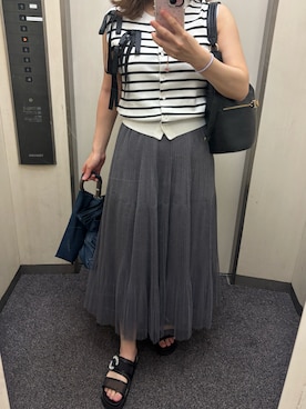「DIANA（ダイアナ）のアイテム」を使った、vnonvさん（レディース・160cm）の秋コーディネート
