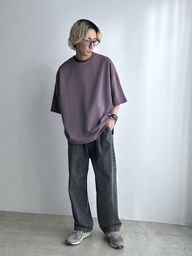 「ショップスタッフのおしゃれ配色」｜渡辺康二さん（メンズ・167cm）の春コーディネート