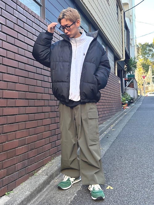 WEGO/リバーシブルエコダウンジャケット