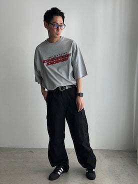 「ショップスタッフのおしゃれ配色」｜渡辺康二さん（メンズ・167cm）の春コーディネート