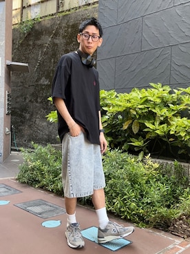 「ショップスタッフのおしゃれ配色」｜渡辺康二さん（メンズ・167cm）の春コーディネート