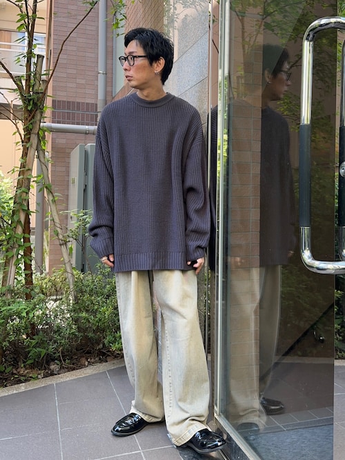 WEGO/【23年秋冬新作】ルーズフィットプルオーバー