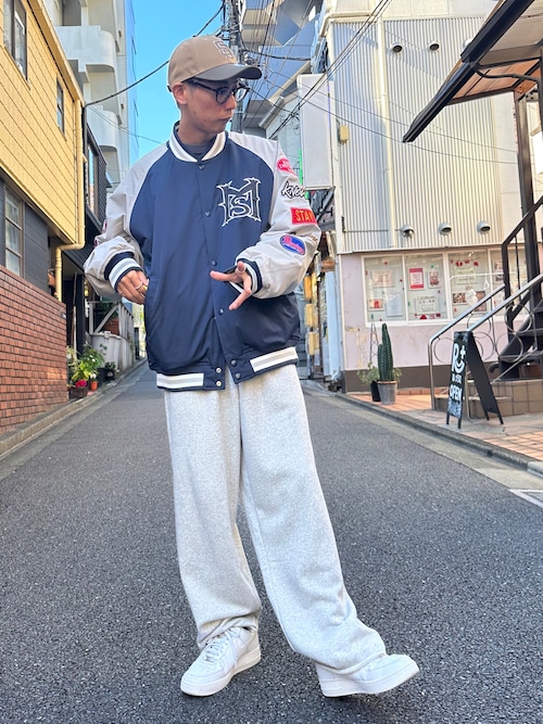 WEGO/リバーシブル ワッペンスタジャン
