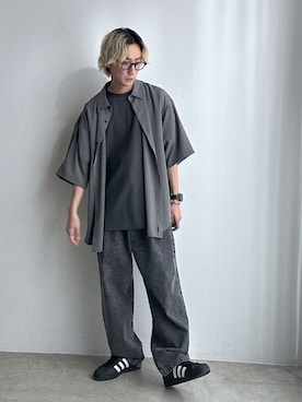 「ショップスタッフのおしゃれ配色」｜渡辺康二さん（メンズ・167cm）の春コーディネート