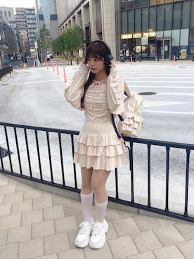 「アイテム（アンサンブル）」を使った、さえさん（レディース・155cm）の夏コーディネート