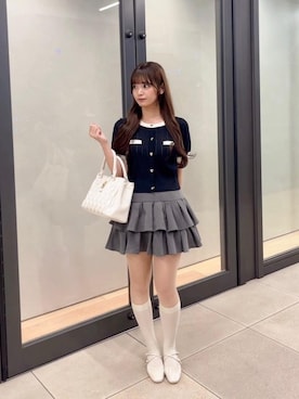 「MAJESTIC LEGON（マジェスティックレゴン）のアイテム」を使った、さえさん（レディース・155cm）の夏コーディネート