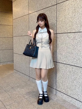 「アイテム（その他シューズ）」を使った、さえさん（レディース・155cm）の秋コーディネート