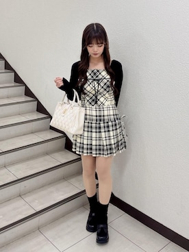 「MAJESTIC LEGON（マジェスティックレゴン）のアイテム」を使った、さえさん（レディース・155cm）の秋コーディネート