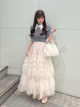 「MAJESTIC LEGON」｜さえさん（レディース・155cm）の春コーディネート
