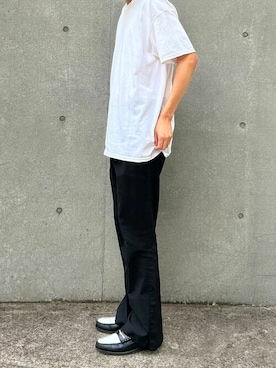 「CROSS & STITCH（クロスステッチ）のアイテム」を使った、Tomo大さん（メンズ・175cm）の夏コーディネート