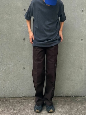 「CROSS & STITCH（クロスステッチ）のアイテム」を使った、Tomo大さん（メンズ・175cm）の夏コーディネート