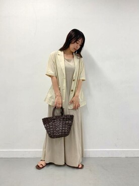 RODE SKO (ロデスコ)さん（レディース・157cm）の夏コーディネート