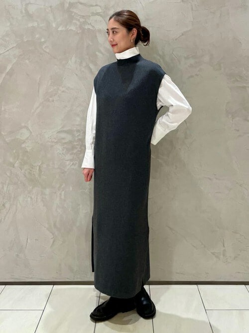 新品　CABAN コットンハイネックシャツ CABaN コットン ビルドネックTシャツ｜トゥモローランド 公式通販