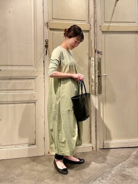 「コクーンシルエット」｜hira051さん（レディース・158cm）の秋コーディネート