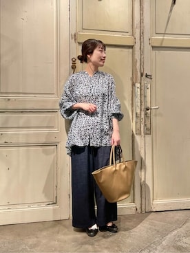 「インディゴ染め」｜hira051さん（レディース・158cm）の秋コーディネート