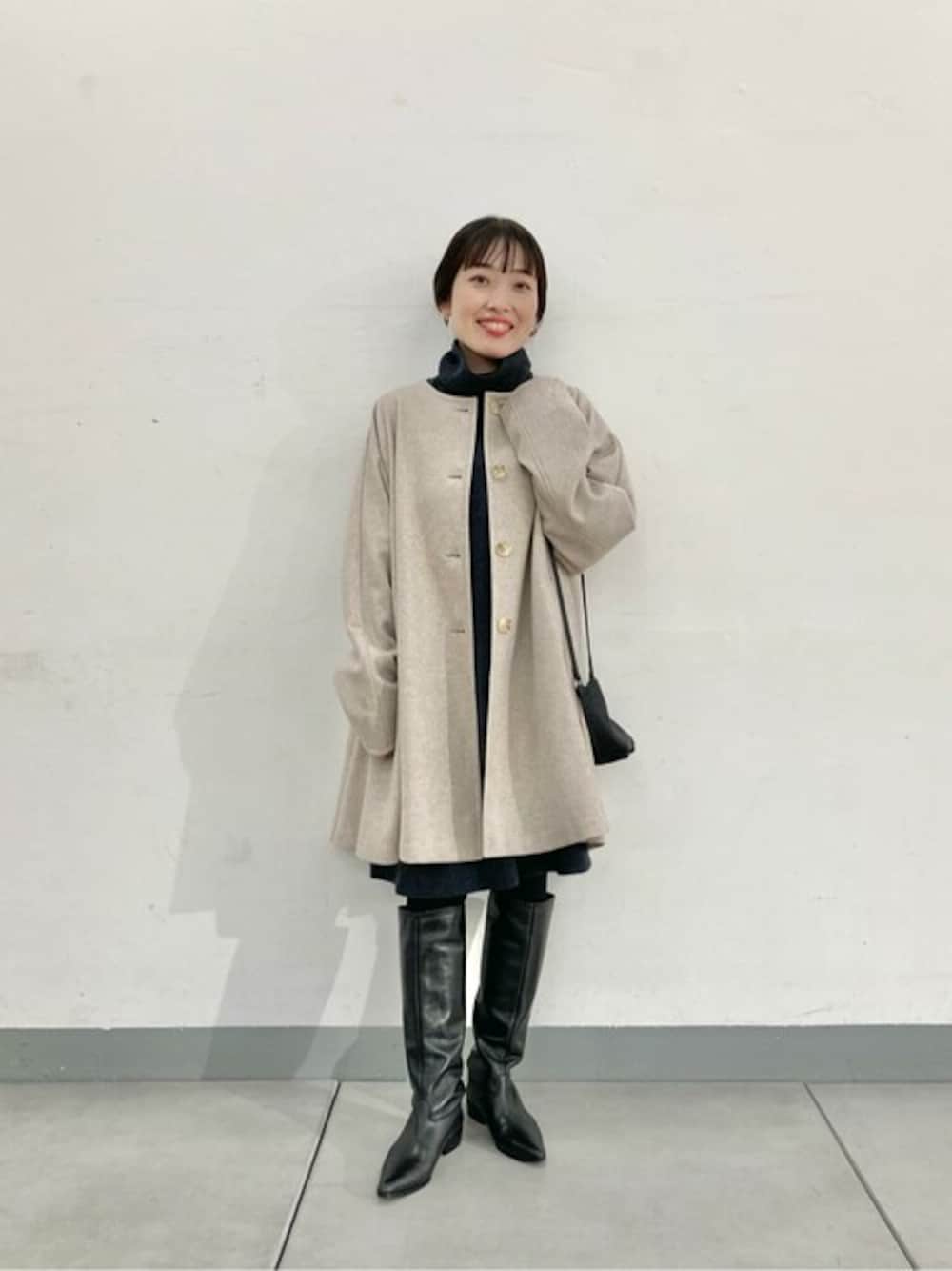 BEARDSLEY（ビアズリー）の「ビッグロングタートルネックニット