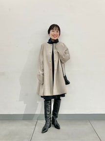 BEARDSLEY（ビアズリー）の「ビッグロングタートルネックニット