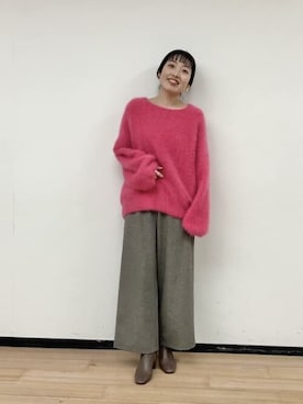hira051さん(レディース・158cm)の冬コーディネート
