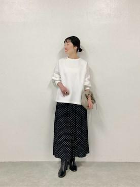 hira051さん(レディース・158cm)の冬コーディネート