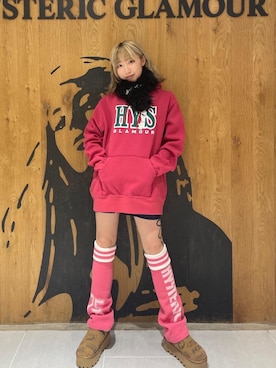 「HYSTERIC GLAMOUR（ヒステリックグラマー）のアイテム」を使った、pyoko120さん（レディース・156cm）の秋コーディネート