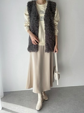 ayuさん（レディース・164cm）の冬コーディネート