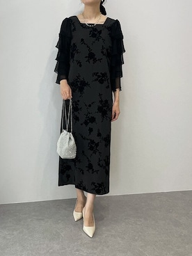 「J by blue（ジェイバイブルー）のアイテム（ワンピース/ドレス）」を使った、ayuさん（レディース・164cm）の秋コーディネート