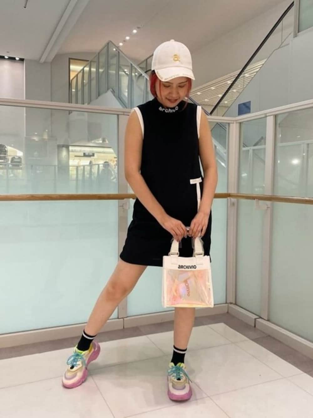 ◆アルチビオ◆ネオンカラークリアホロバッグ archivio｜ネオンカラークリアホロバッグ | Rakuten Fashion