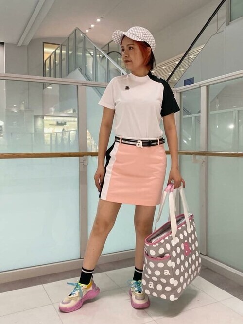 archivio（アルチビオ） tシャツ 「LADIES」部分メッシュ半袖プル