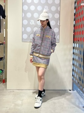 「長袖」｜「アイテム（ブルゾン）」を使った、BIKI JAPAN スタッフコーデさん（レディース・158cm）の秋コーディネート